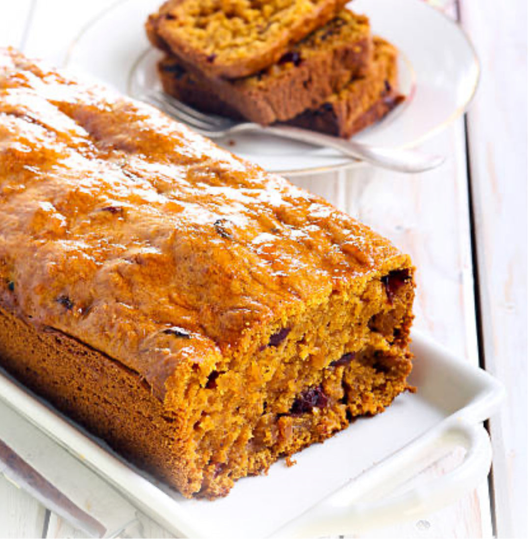 Pumpkin Bread with Raisins
